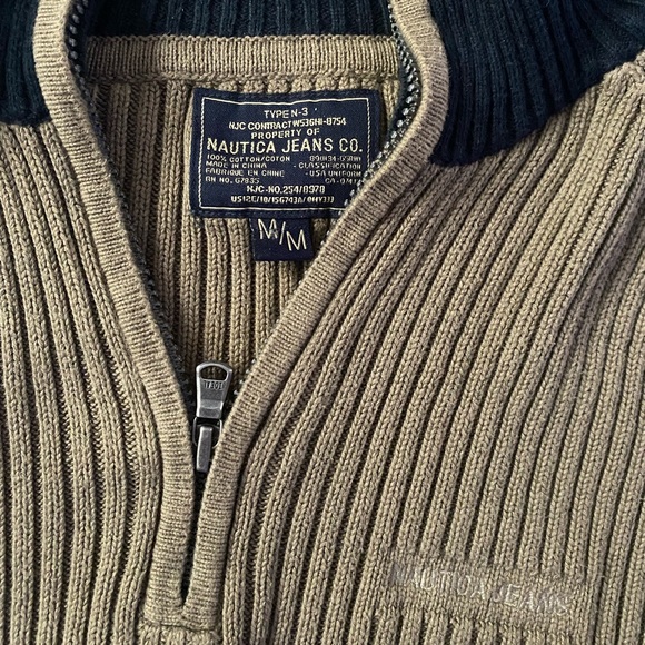 Nautica Jeans corduroy zip up - Picture 2 of 5